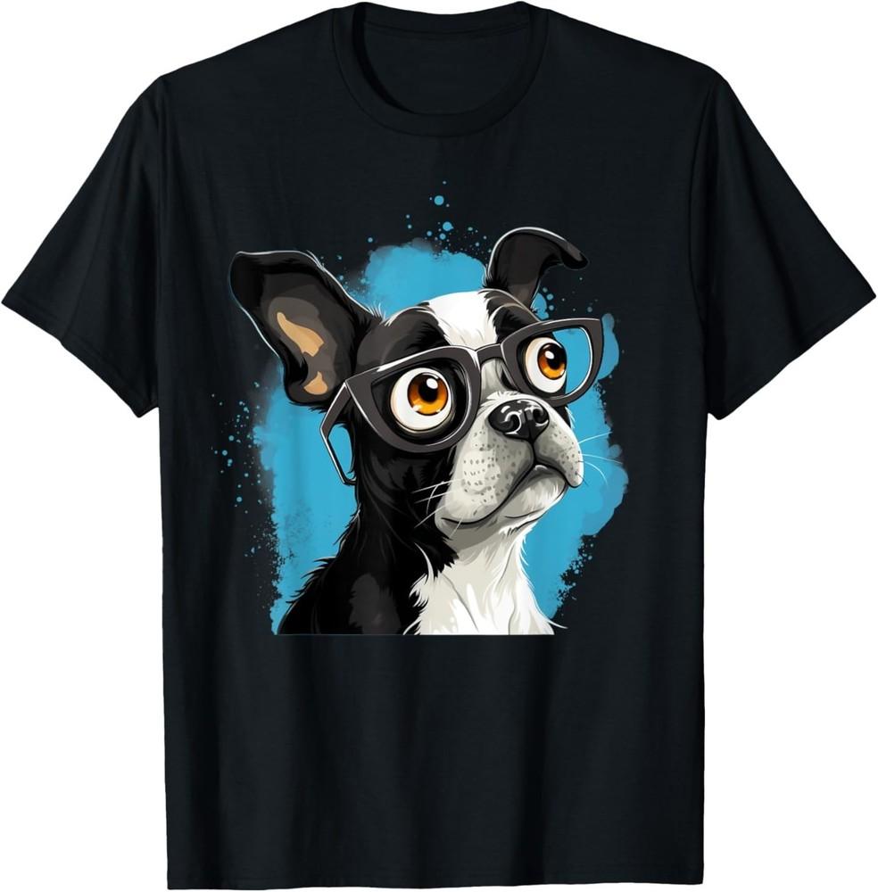 

Cool Glasses Dog Face Costume T-Shirt for Men Women Kids 4XL