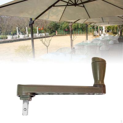 Ombrellone da esterno con manovella, ombrellone da giardino, dondolo da spiaggia