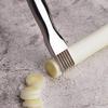 Stainless Steel Onion Slicer Cutter Scallion Cutter Knife Multi Vegetable Fruit Chopper Shredder Kitchen Gadget KC0148