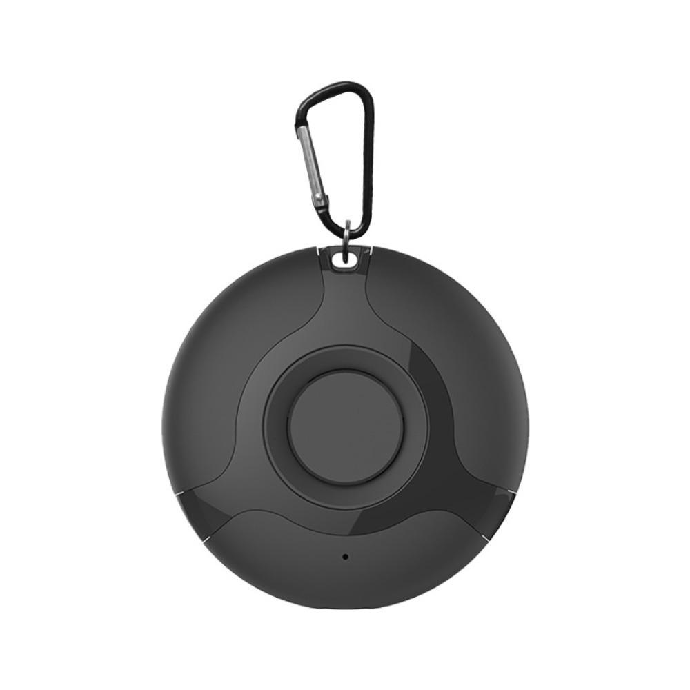 Rechargeable Portable Ultrasonic Pest Repellent Mini Mosquito Repeller Outdoor Pest ControI  Dog Black Round