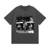 Funny Cat Gang Vintage Graphic T-shirt Hip Hop Humor Streetwear Unisex Oversized Crew Neck Cotton Short Sleeve Tee Tops Hot Sale