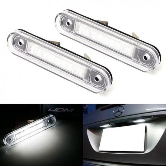 

Повносвітлодіодні ліхтарі номерного знака OE-Fit 3W Для Mercedes W124 W201 E, W202 C-Class