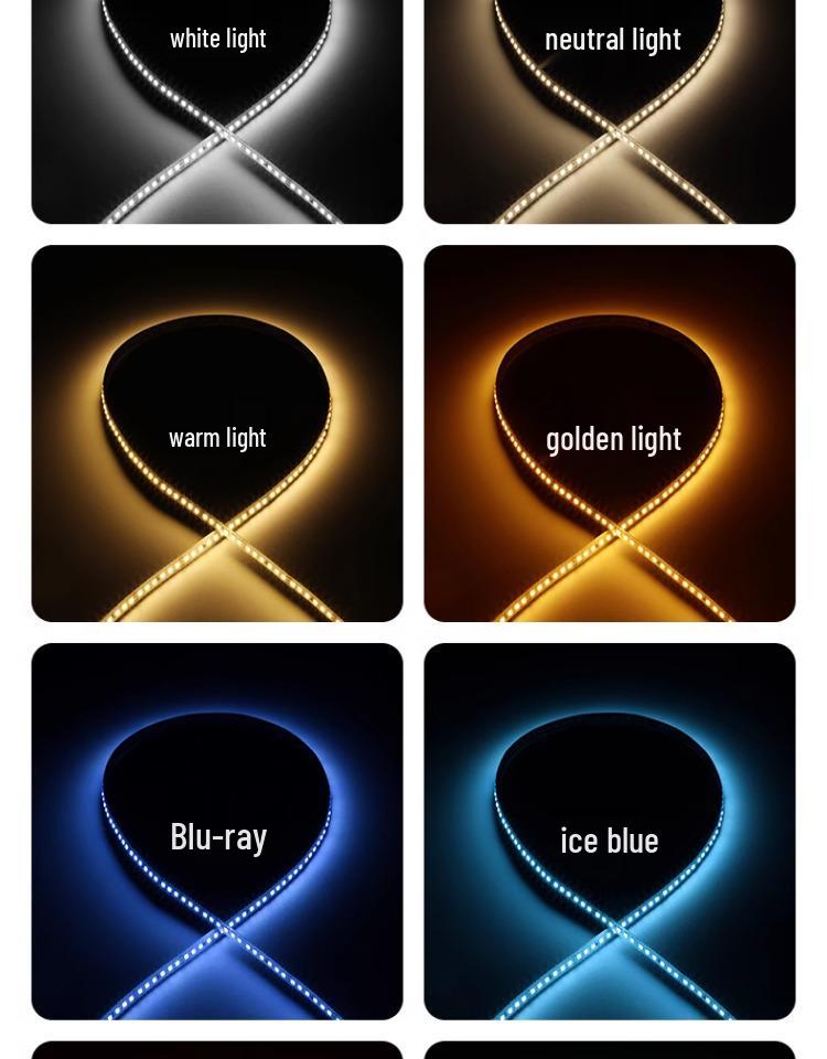 Self-Adhesive 24V SMD LED Strip Lights – Super Bright Linear Light for Exhibitions, Furniture, and Households