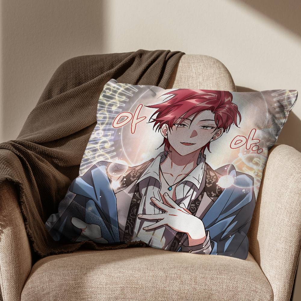 Cale Henituse TCF Raon Miru Pillow Case Sofa Living Room Bedroom Headboard Backrest Cushion Square Cushion Nap Time