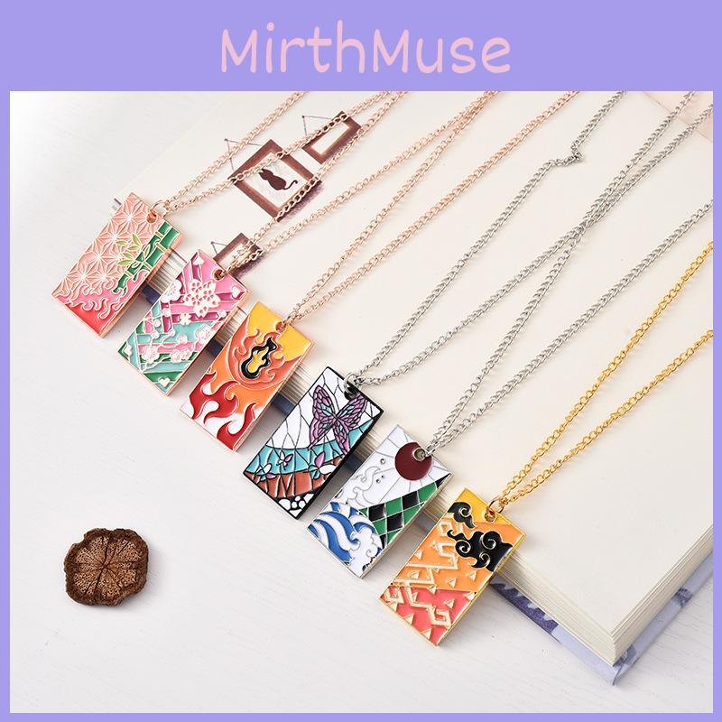 Demon Slayer Kimetsu No Yaiba With Zinc Alloy Pendant For Anime Fans