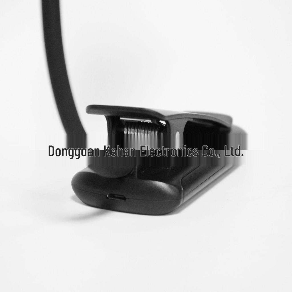 USB Rechargeable LED Clip-On Desk Lamp - Eye Protection Book Light for Dorms