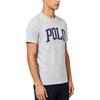 Polo Ralph Lauren Logo Imprimé Lettres Col Rond Manches Courtes T-Shirt Homme Tops Gris 710858957-003