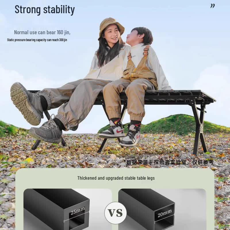 Explorer Portable Outdoor Folding Camping Table and Chair Set