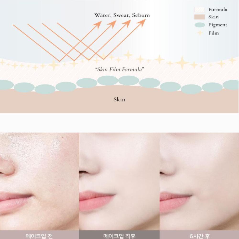 Dinto Blur-Glowy Wooncho Cushion 12g, SPF50+ PA++++