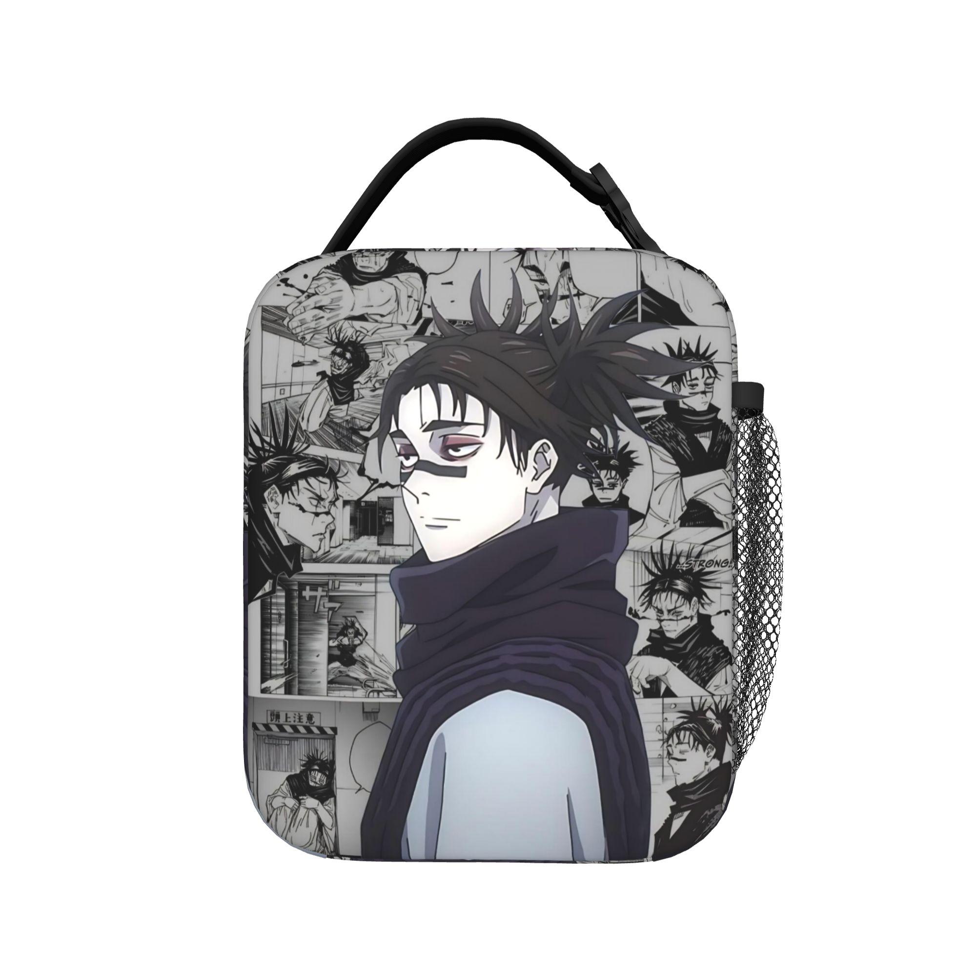 Choso Geïsoleerde Lunchtas Thermische Tas Herbruikbaar, Maaltijdcontainer Jujutsu Kaisens Anime Grote Capaciteit Tote Lunchbox Mannen Vrouwen One Size