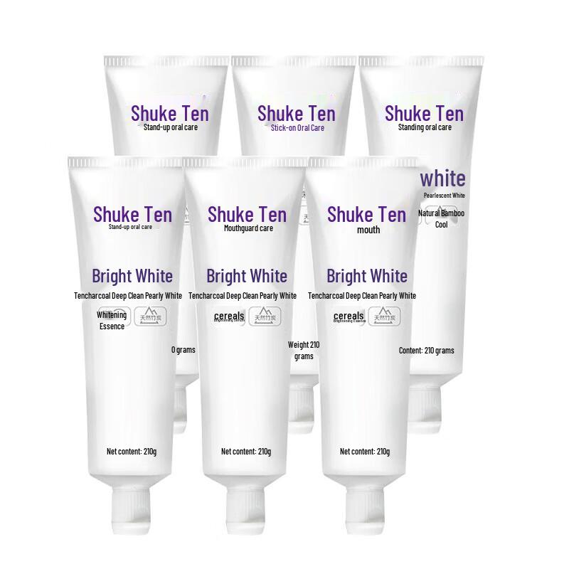 Shuke Bamboo Charcoal & Pearl Whitening Toothpaste