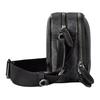 Gucci Zipper Closure Brand Print Fabric Mini Shoulder Bag Women Shoulder Bag Black 821217-FAED4-1000