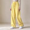 Girls' Casual Color Wide Leg Straight Pants for Everyday Wear