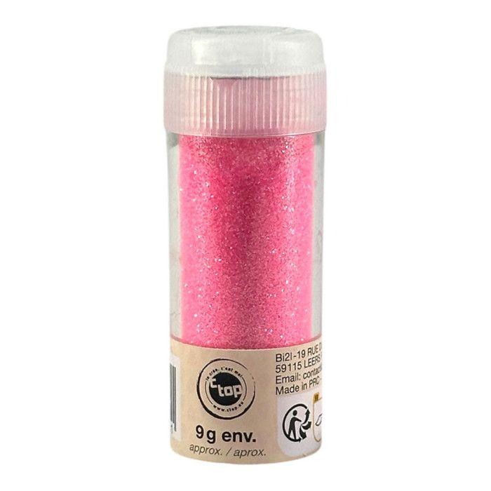 Glitter - Light Pink - 9g Tube - Biodegradable - Creative Hobbies - Card Making