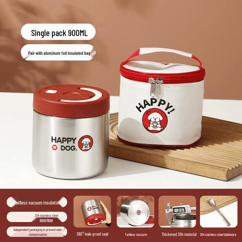 

ZISIZ Stainless Steel Insulated Lunch Box