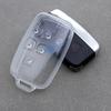Transparent  Key Fob Case Cover Keychain For Land Range Rover Sport Evoque Velar Discovery 4 Lr4 Jaguar Xe Xf Xj