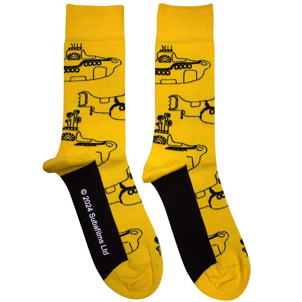 The Beatles Unisex Adult Submarine Outlines Repeat Ankle Socks