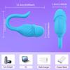 Estimulador Clitoriano Controlado por App: Juguete sexual para adultos para mujeres, portátil, insertable, con vibración potente