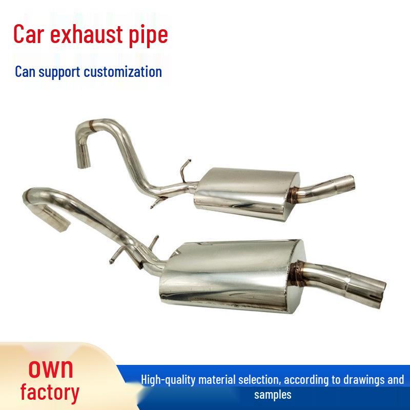 Stainless Steel Dual Row Exhaust Pipe for 99-04 Base Convertible