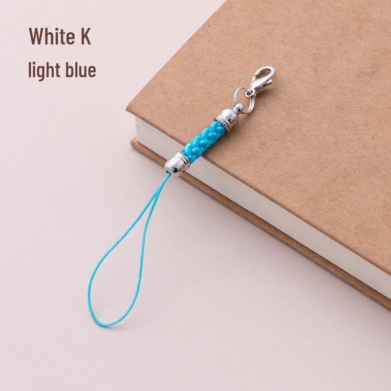 Gold Electroplated DIY Jewelry Accessory: Lanyard Lobster Clasp and Mobile Phone Pendant Rope