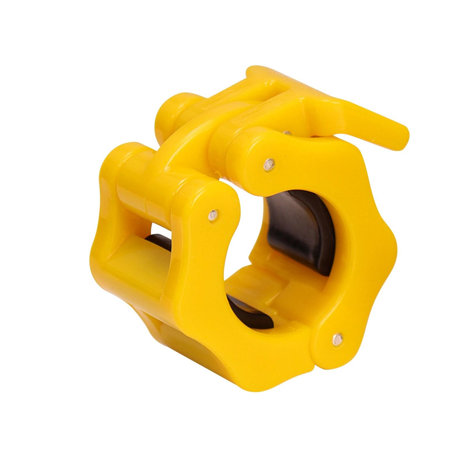 

Зажим для штанги 2-дюймовый зажим для штанги 2-компонентный штанга для тяжелой атлетики быстросъемный One Size жёлтый