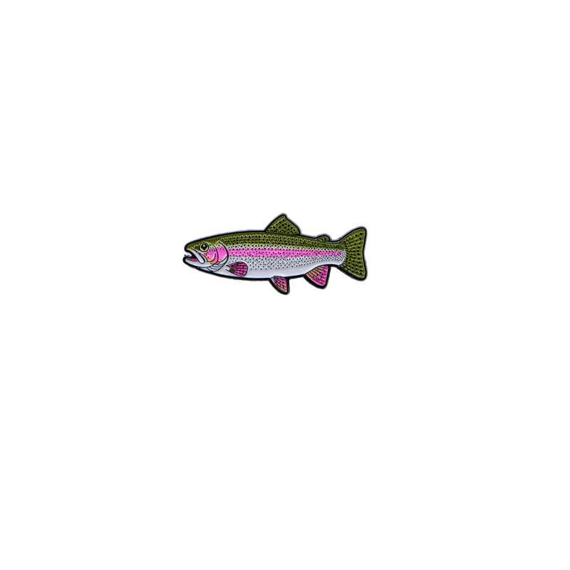 1/5Pcs Freshwater Saltwater Fish Enamel Pins Trout Tuna Bass Lapel Pin Fishing Lover Brooch Backpack Clothes Decor Gift