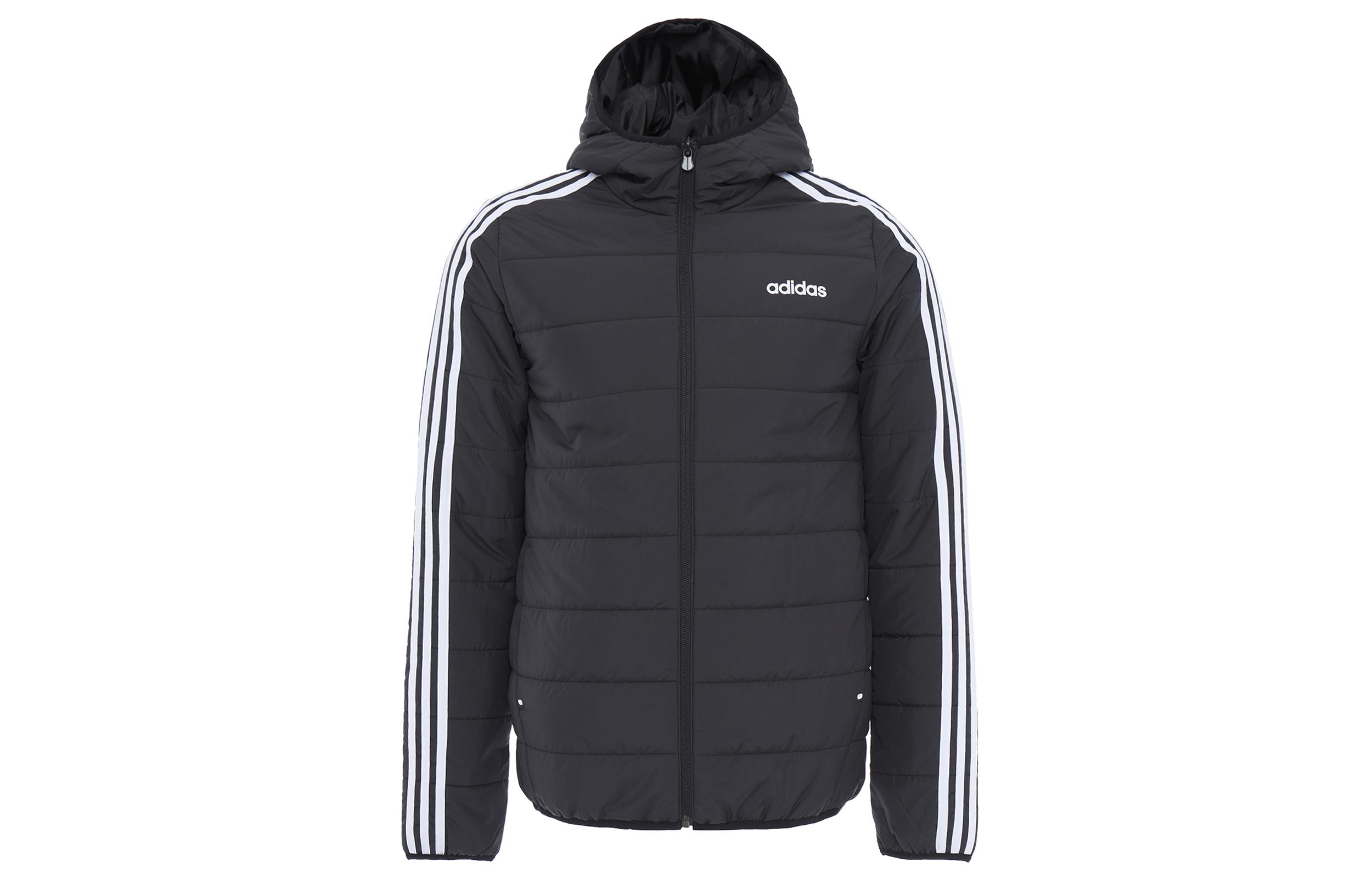Adidas Neo Puffer Jackets Men s Black Hooded Moderate Other GP4922 S