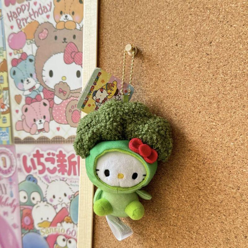 

Мечтай К! Моя коллекция Hello Kitty ~ Супер милый брелок-подвеска для сумки с котенком Broccoli kt