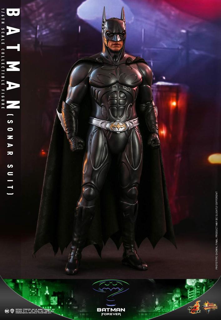 Movie Masterpiece Batman Forever Batman Draktskalafigur Svart (Sonarversjon) 1/6