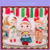 Adoráveis Brinquedos de Pelúcia Boneca Metoo de Natal Para Meninas Apresentando Designs de Desenhos Animados Fofos