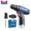 Dongcheng Cordless Multi-functional Impact Drill Screwdriver Kit CN Plug (adapter Included)