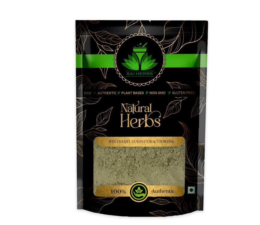 SAI HERBS Witch Hazel Leaves Extract Powder - Hamamelis Extract Powder (100 g)