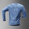 Ice Silk Men's Quick-Dry Long-Sleeve Summer Sports T-Shirt: Breathable, Loose Fit, Sun-Protective Running Top (2025)