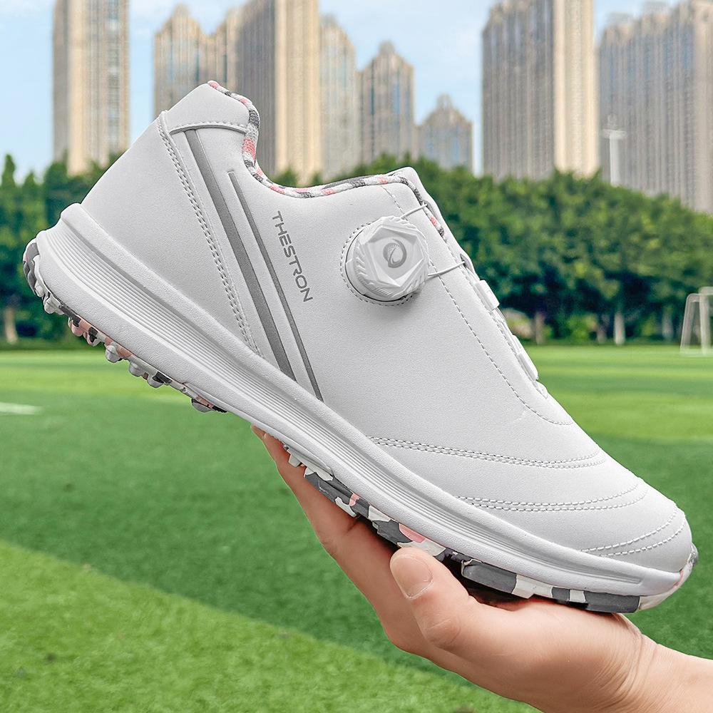 New Wear-Resistant Spike-less Golf Shoes: Outdoor Anti-Slip Training Footwear