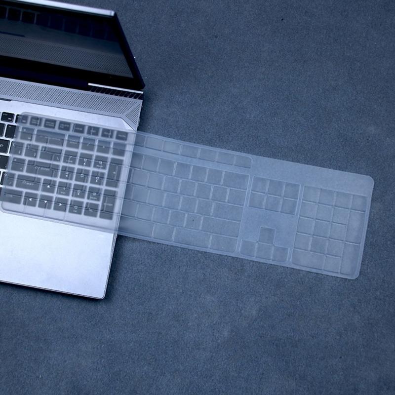 Silicone Keyboards Protectors Cover for K235 K375 MK235 MK315 Laptop Dust and Spill Resistant Transparents Film