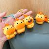 PVC Lulu Doll Keychain Bag Charm Cartoon Phone Chain Creative Capybara Key Ring  Backpack