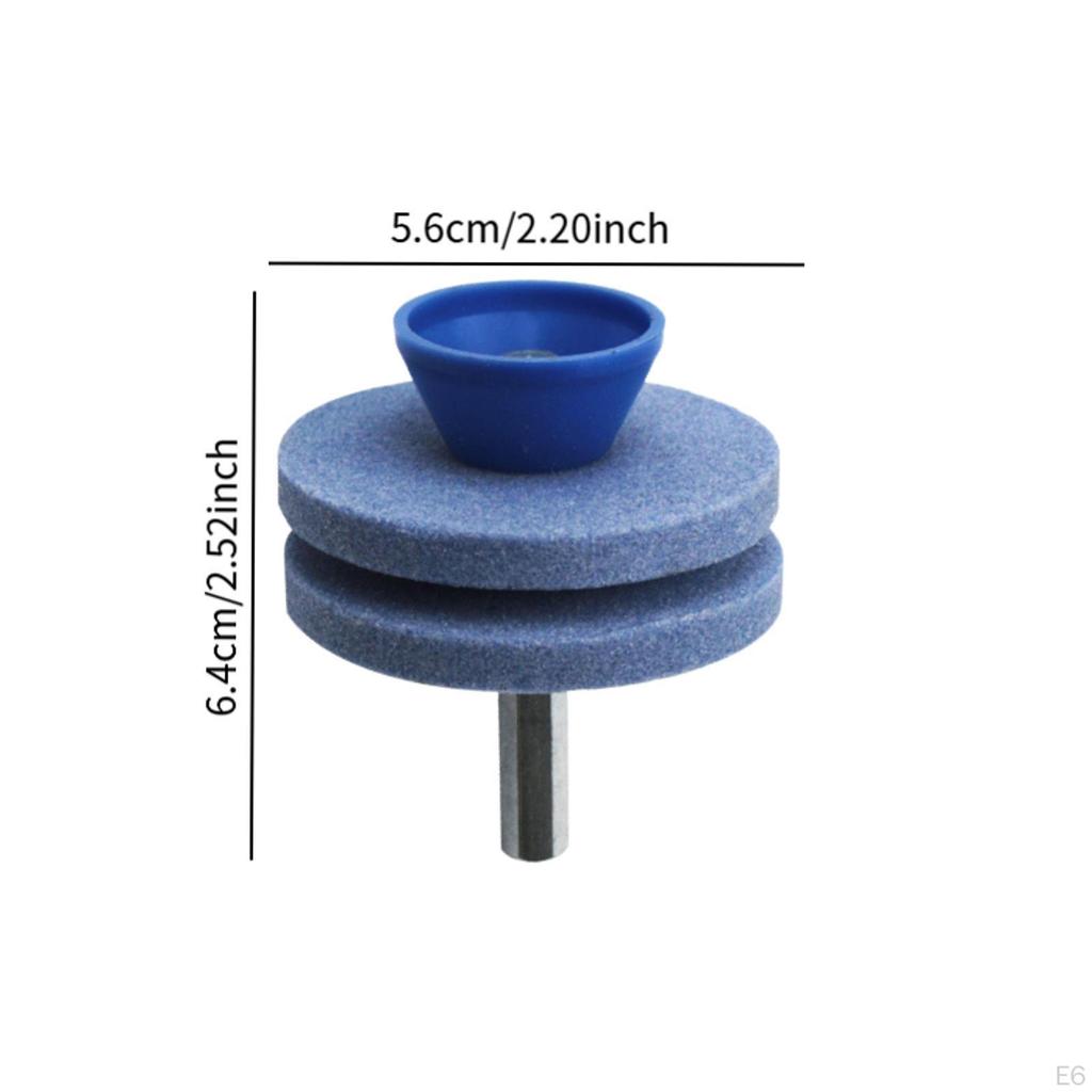 3 Picece Lawn Mower Sharpener, Garden Tool Easy to Use, Universal Accessories Professional, for