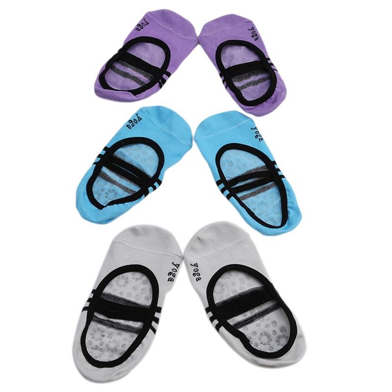 

Женские нескользящие хлопковые носки для йоги, женские спортивные носки для пилатеса, балетные носки, танцевальные носки