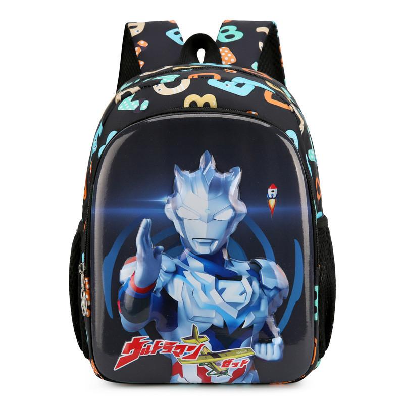 Adorable Cartoon Hard Shell Backpack For Kids Oxford Fabric Lightweight School Bag