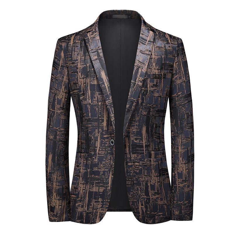 Men's Slim Business Casual Suit Jacket - 2026 Autumn Collection