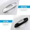For Kia Sportage KX5 2017- Car Door Handle Cover Exterior Moulding Trim Overlay Stciker Protector Accessories