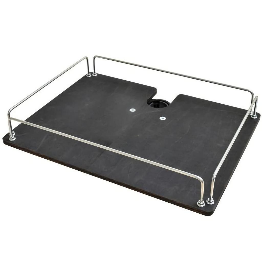 MINOURA Basket Attachment 2 Wood Basket, Black