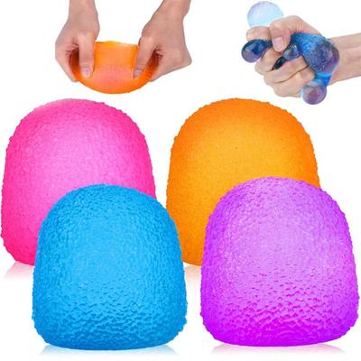 Candy Squeeze Toy Stress Anxiety Relief Waterdrop Bear Cube Sensory Toy Teens Adults Portable Soft Pinch Toy Party Favors