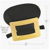 2x Gold Buckle Shoe Cover, Lightweight, Costume Accessory for Cosplay