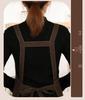 Custom Unisex Waterproof Canvas Waist Apron - Simple, Fashionable Workwear for Catering