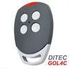 2025 New For GOL4C Garage Door Remote Control 433.92MHz, Fixed Code Gate Opener, Handheld Transmitter