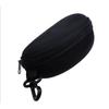 Kaiya Black Pressure-Resistant Dustproof Sunglasses Case with Large Zipper & Hook