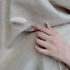 Tancise Dámské klasické 925 stříbrný zirkonový prsten Dámské šperky Svatební slib Dárek na večírek