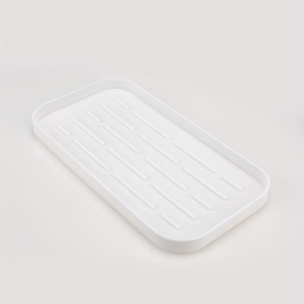 1PC Silicone Mat Sponge Holder Heat Resistant Kitchen Soap Scrubber Tray Bathroom Counter Organizer Mat for Kitchen Accessories