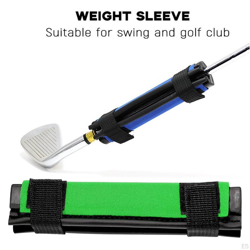 , Golf Swing Trainer Weighted Accessory for Training or